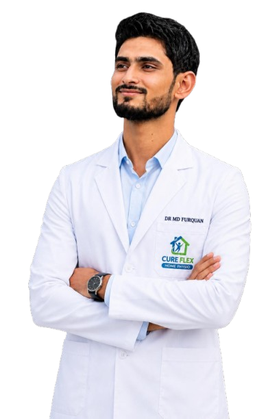 Dr MD Furquan (PT), founder of CureFlex Home Physio